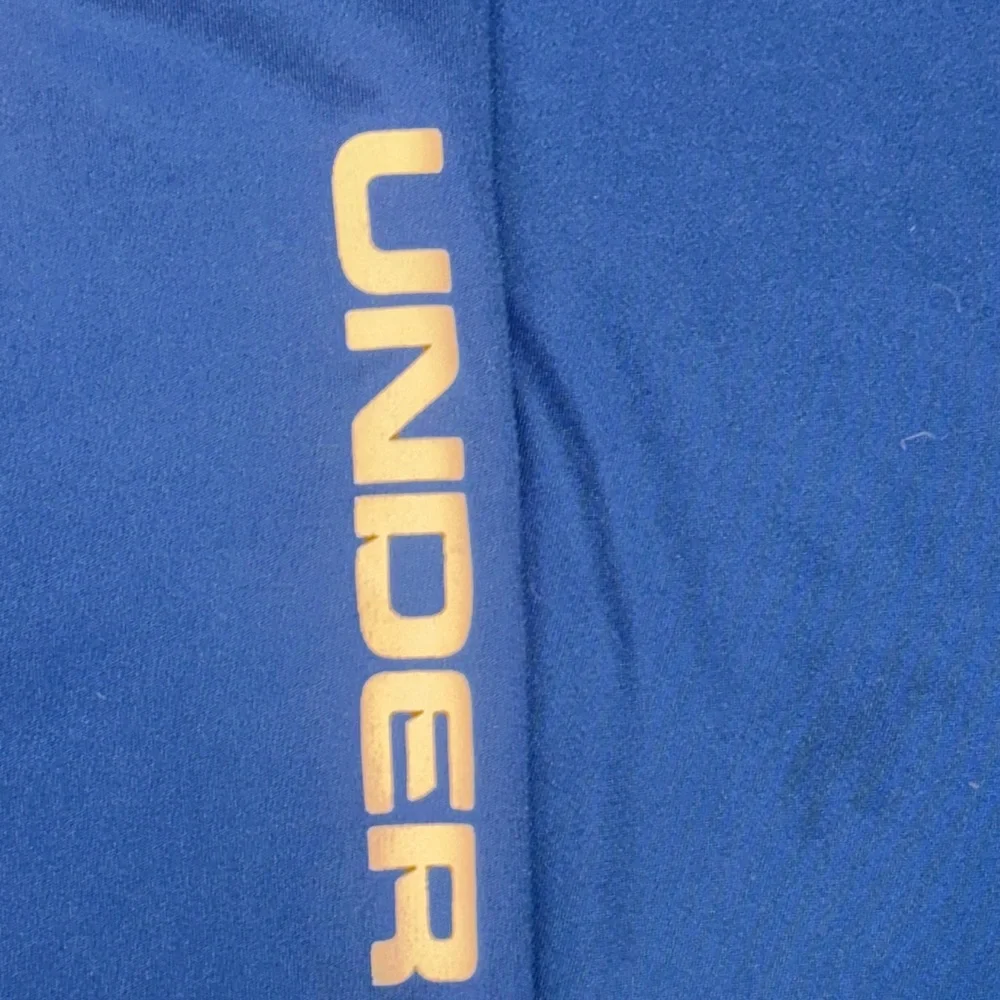 Under Armour Fish Royal Cobalt Blue Long Sleeve Kids Tee